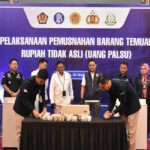 BI Musnahkan Uang Palsu Hasil Temuan 2022-2025 Sebanyak 5.454 Lembar